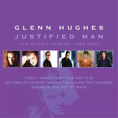 Glenn Hughes Justified Man: The Studio Albums 1995-2003 (CD) Box Set