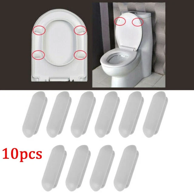 QUARKZMAN - Lot De 2 Lève-couvercles De Toilettes Auto-adhésifs - Poignée Pour Soulever Siège Sans Contact - Facile à Coller, Gris - Pour Maison, Bureau, Hôtel