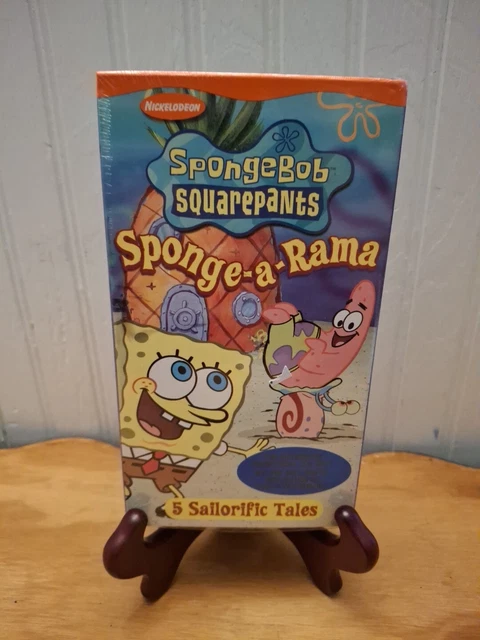 SPONGEBOB SQUAREPANTS - Sponge-A-Rama VHS 2003 Nickelodeon *5 episodes ...