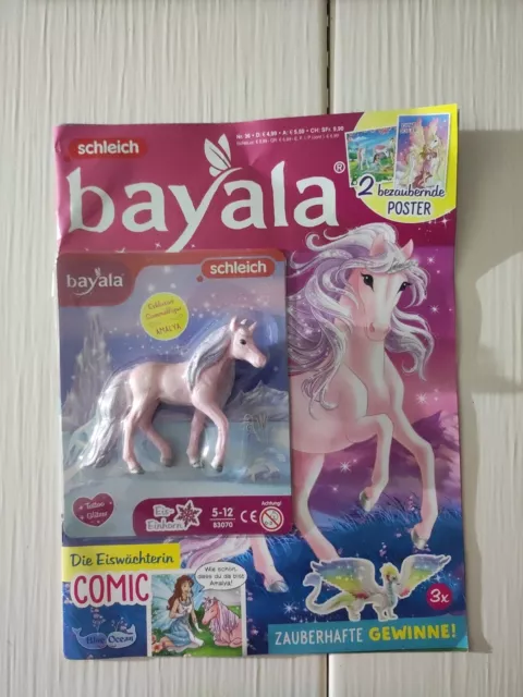 Schleich, bayala, BLUE OCEAN, AMALYA EIS EINHORN, MAGAZIN,  ZEITSCHRIFT 36