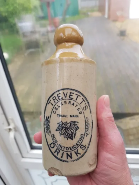 Pictorial Ginger Beer Bottle From Birmingham.