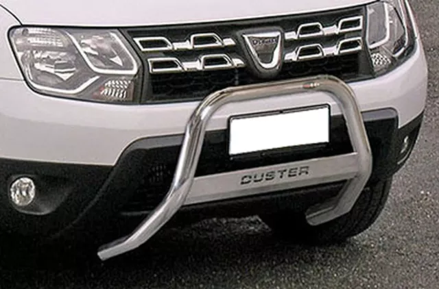 Bull Bar protezione anteriore inox lucido 60mm Dacia Duster 2010-2017