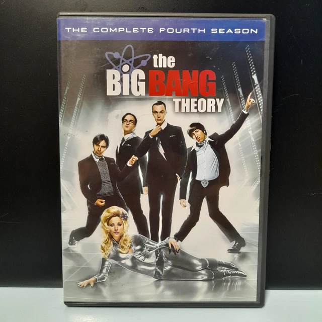 THE BIG BANG Theory Season 4 On DVD, Rated M PAL Region 2 Good ...