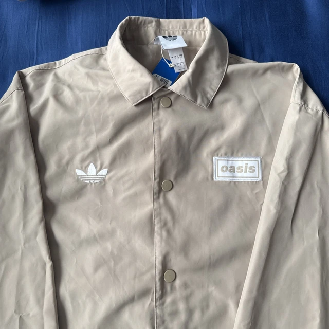 ADIDAS OASIS BEIGE Stone Coach Jacket Tour Large Live '25