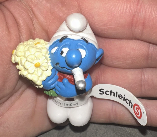 Figurine Schleich Schtroumpf "Bon Rétablissement" - Série 2012 - PVC