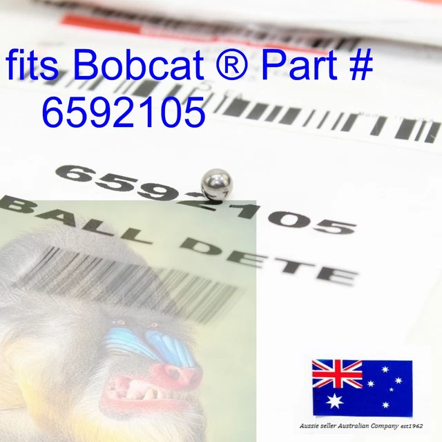 FITS BOBCAT HYDRAULIC Control Valve Detent Ball Bearing 6592105 543 553