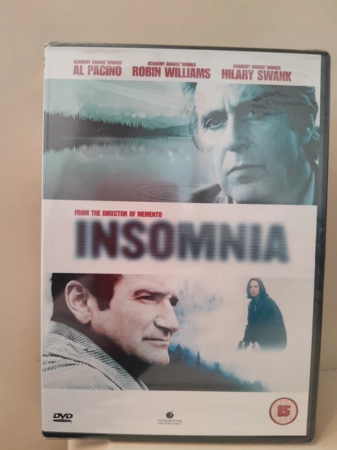 INSOMNIA (2002) DVD Al Pacino, Robin Williams, Hillary Swank New Sealed