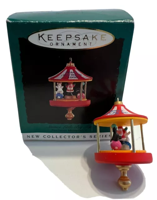 Hallmark Keepsake Ornament Miniature Santa’s Little Big Top #1