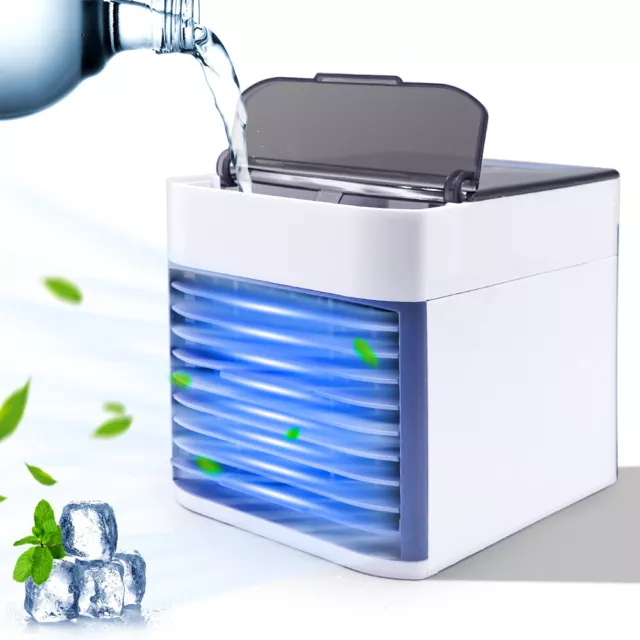 Portable Air Conditioner Small Personal Evaporative Space Cooler Mini AC FAN