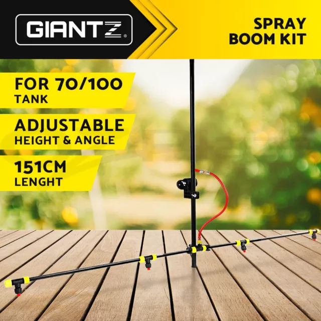 Giantz Weed Sprayer 1.5M Boom 70/ 100L Spot Sprayer Chemical Garden Pump Tank