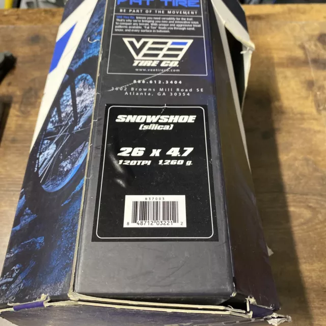 Vee snowshoe fatbike myb mtn bicycle tire 26x4.7  (8800-23)