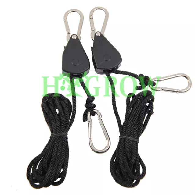 ROPE RATCHETS - H/ DUTY - Hangers, Hydroponics, Grow Tents, Filters, Lights 68kg