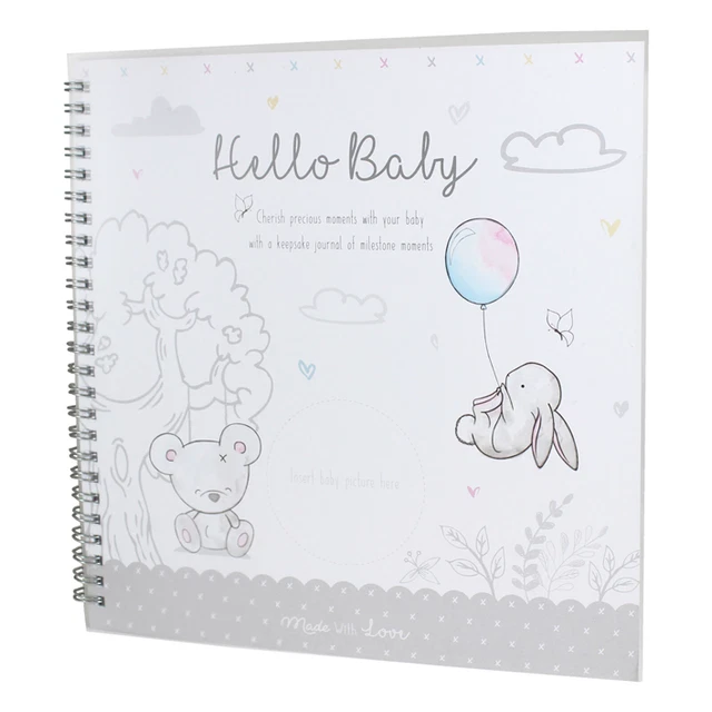 Nuevo Bebé - Regalo de Recuerdo - Milestone Libro de Registro - Unisex