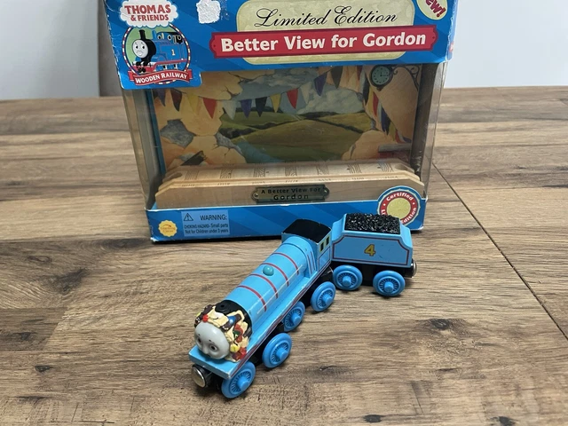 THOMAS WOODEN RAILWAY Rare Limited Edition Better View For Gordon thomas-wooden-railway-rare-limited-edition-better-view-for-gordon