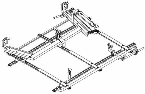 Adrian Steel LoadsRite Ladder Rack Hydraulic DropDownFord Chev NO SHIP PICKLOCAL