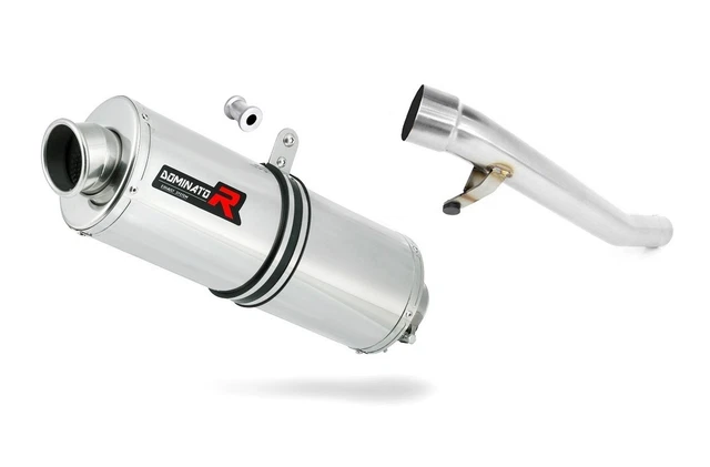 Silenziatore Marmitta DOMINATOR Ovale Suzuki GSF 1200 Bandit 96-00 + DB
