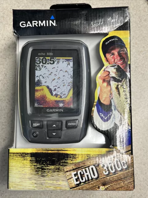 en Bore Høring GARMIN ECHO 300C Fish Finder Sonar Brand New Never Used $249.00 - PicClick