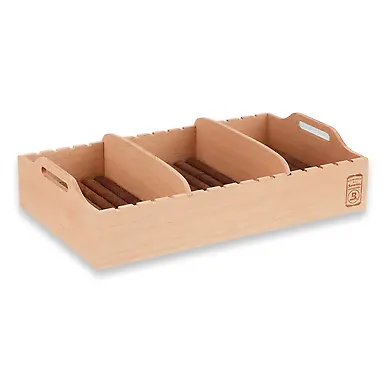 Wood Tray for Large Acrylic 75-Cigar Humidor Powered by Boveda