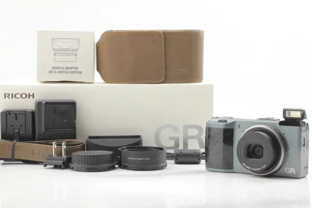 Count 001! [Almost Unused] Ricoh GR 16.2MP Digital Camera Limited Edition JAPAN