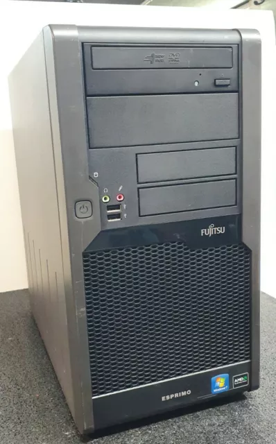 Fujitsu  Esprimo  Amd Athlon Ii X2 240 2.8Ghz/4Gb Ddr2/Windows 7  Pro 2