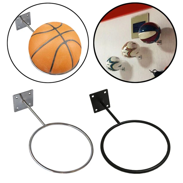 Ballhalter aus Metall zur Wandmontage für Volleyball Fitnessstudios