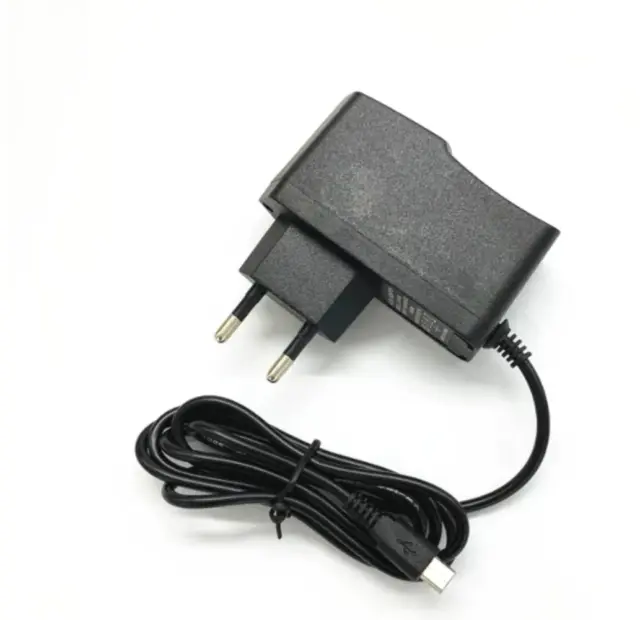 5V 2A Fuente de alimentación CC Conector micro USB Enchufe adaptador de la UE