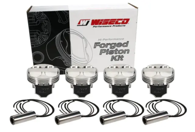 Wiseco fits Honda K24 w/K20 Head +5cc 12.5:1 CR Piston Shelf Stock Kit