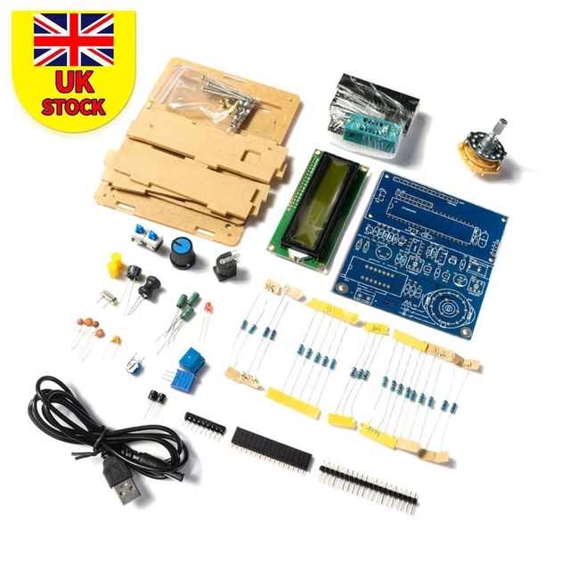 LCD DIGITAL DISPLAY Inductance Capacitance Meter Frequency Tester DIY ...