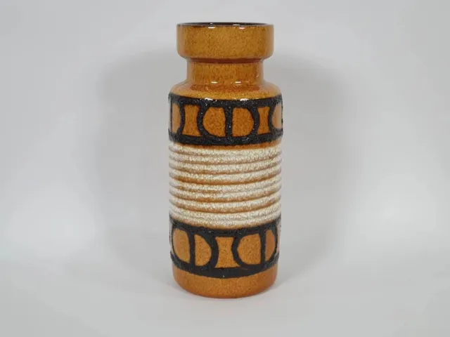 Vintage West German Pottery Fat Lava Vase by Scheurich Keramik – A Piece of Art