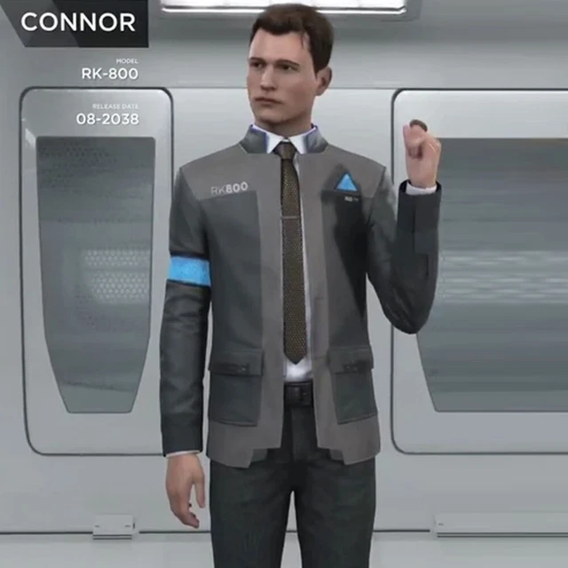 DETROIT BECOME HUMAN Rk800 Connor Cosplay Jacket for Men and Women 140.40 PicClick UK