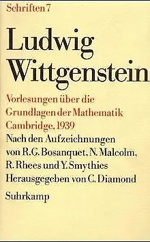 Wittgensteins Vorlesungen über die Grundlagen der Mathem... | Buch | Zustand gut