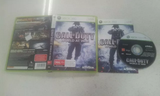 Jogo Call Of Duty World at War Xbox 360 - Usado - Console Games