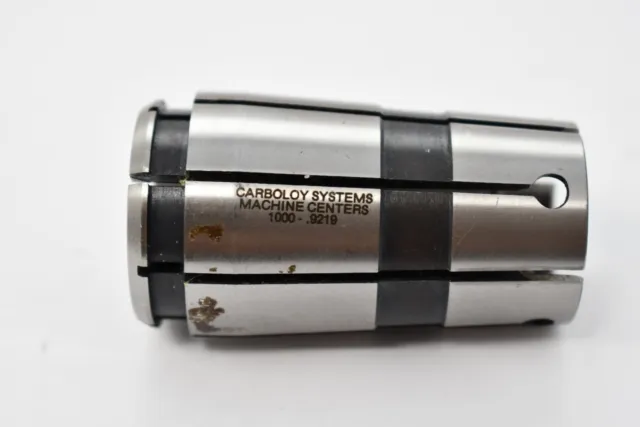 Carboloy Systems Machine Centers 1000-.9219 TG100 Collet .9219''