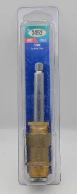BrassCraft Mfg ST3452 Price Pfister HOT COLD STEM for Tub/Shower Faucet - NEW
