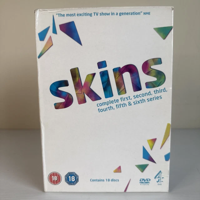 SKINS SERIE COMPLETA 1-6 DVD Caja Set Temporada 1 2 3 4 5 6 Boxset
