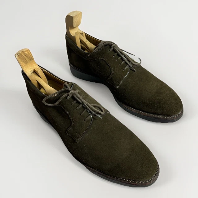 Chaussures Homme BERWICK 1707 – Marron Clair, 100% Daim, Pointure 43, Modèle Casual, Neuves Avec Emballage