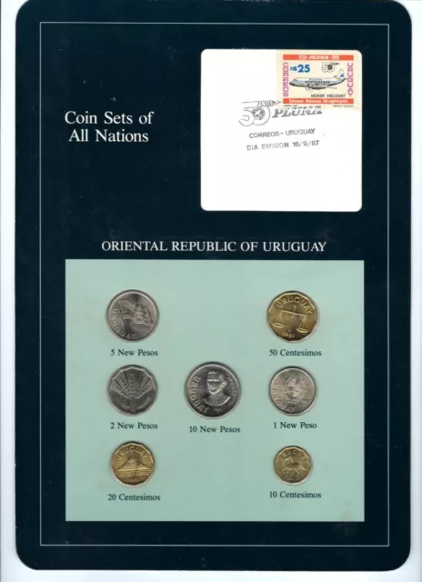 Coin Sets of All Nations Uruguay