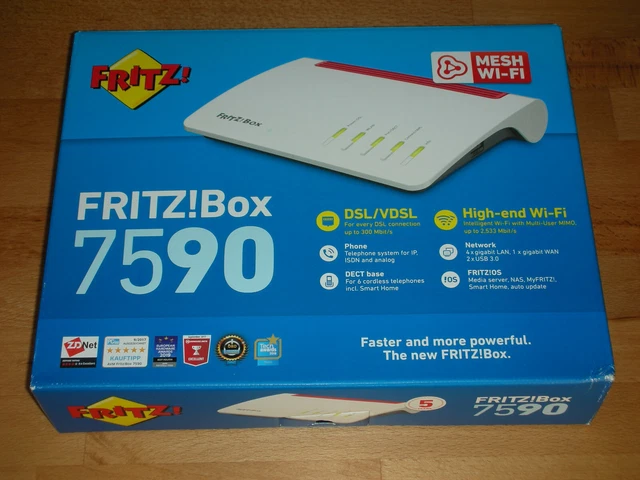 Router Modem FRITZ Box 7590 Nuovo sigillato