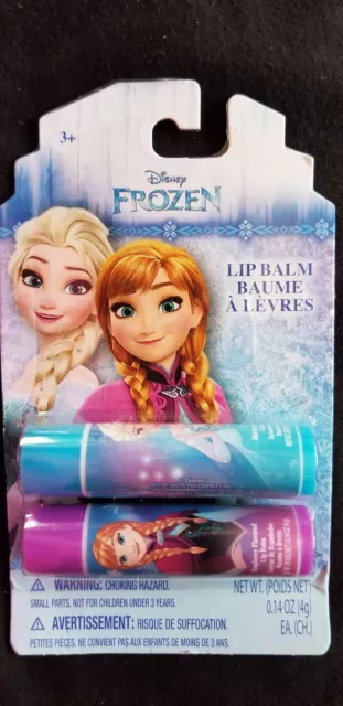 Disney Frozen Raspberry & Blueberry Lip Balm, 2 Pack