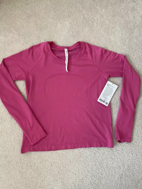 NWT LULULEMON SWIFTLY Tech Short Sleeve 2.0 RACE LENGTH Size 8 Sonic  Pink/SNCP $68.00 - PicClick