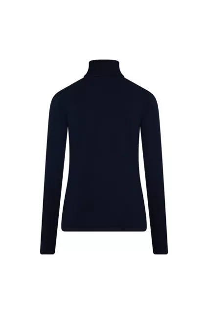 HV Polo Ladies Maud Knitted Roll Neckm - Navy - Extra Large