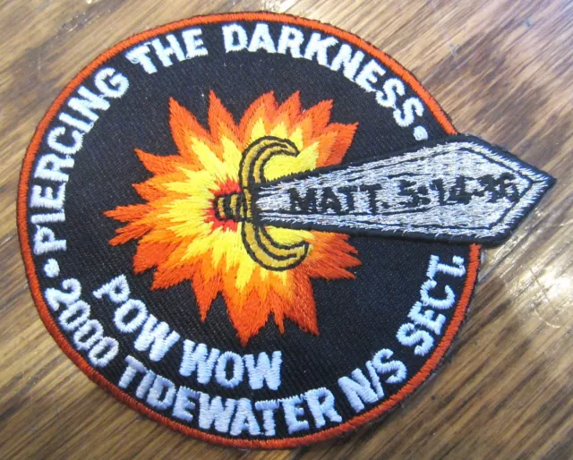 Piercing The Darkness Pow Wow Tidewater Royal Rangers Rr Uniform Patch