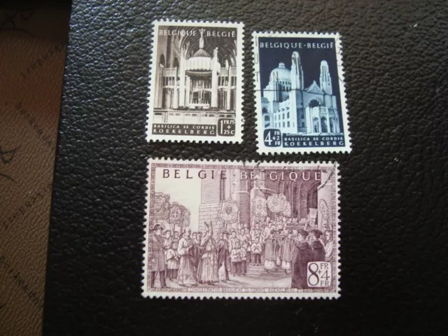 BELGIQUE - timbre yvert/tellier n° 876 n** MNH 877 878 obl (A54)