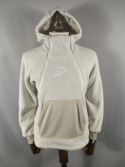 women's pullover sherpa hoodie nike sportswear nsw