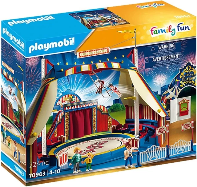 Playmobil 4230 Grand Cirque – Année 2006, Complet Et Neuf, Boîte Scellée, Thème Cirque