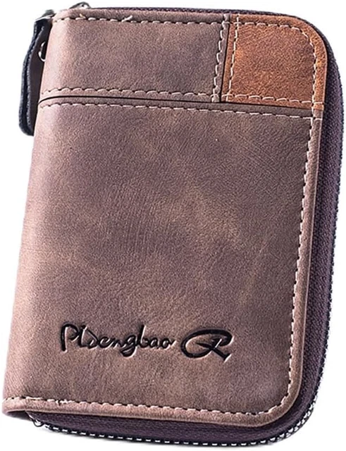 Porta carte di credito di alta qualità Porta carte di credito Porta carte di credito Protezione anti blocco Rfid di lusso Custodia sottile in pelle magica per portafogli acquista in modo economico