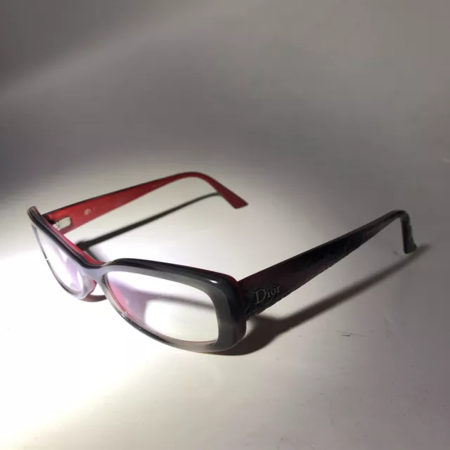 Christian Dior Eyeglasses Frames CD3227  091 140 Red & Black Full Rim Made Italy