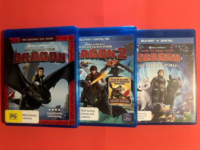 How To Train Your Dragon: 3-Movie Collection [Blu-ray]