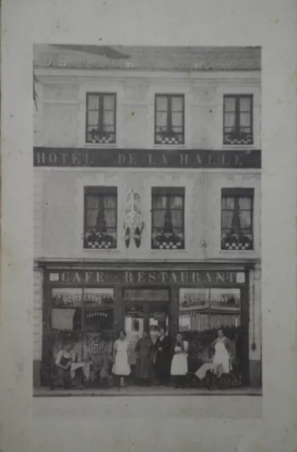 CPA - Photo Card - Saint-André Of the Eure - Hotel Of La Hall -addition To Verso
