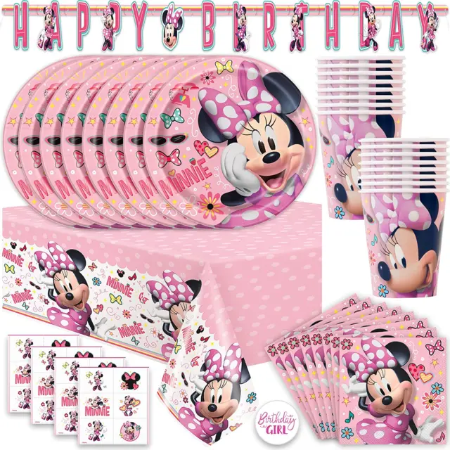 Minnie Mouse Birthday Party Supplies | Minnie Mouse Party Decorations | Minnie M